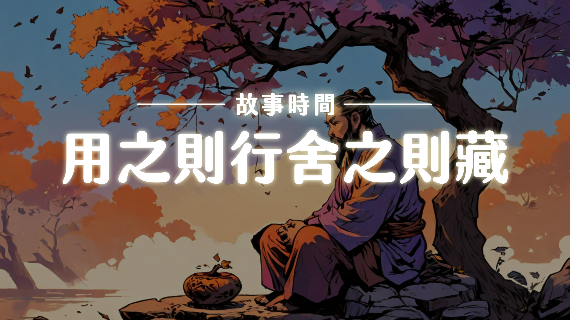 《故事》用之則行舍之則藏